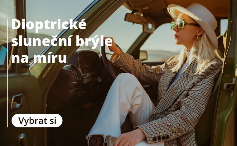 Dioptrické sluneční brýle na míru