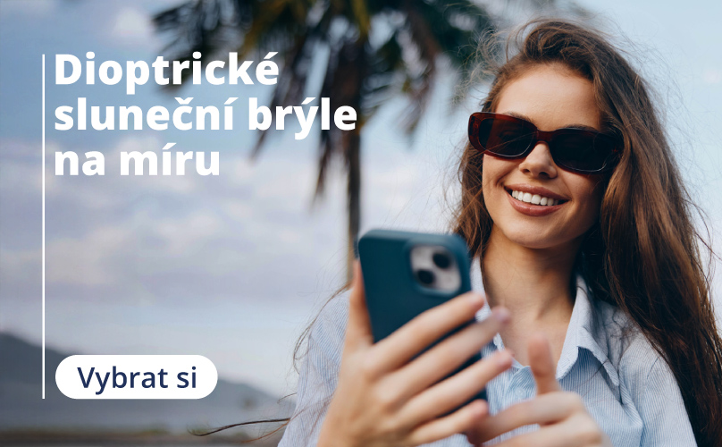 Dioptrické sluneční brýle na míru
