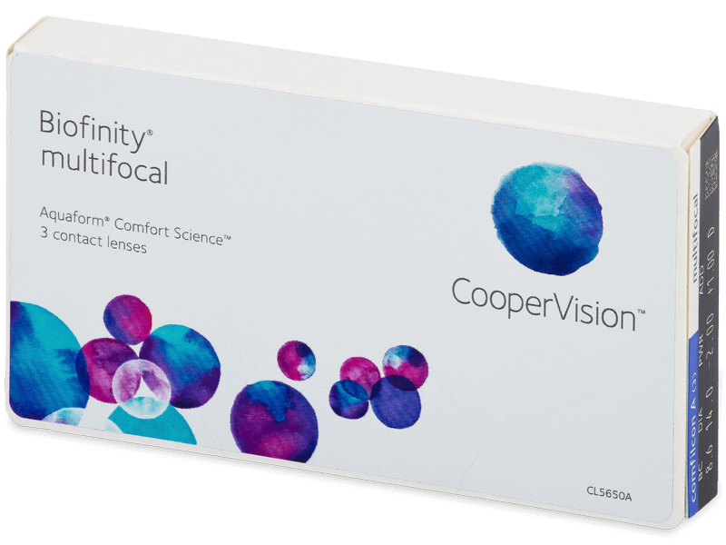 Biofinity Multifocal (3 čočky) - Multifokální kontaktní čočky