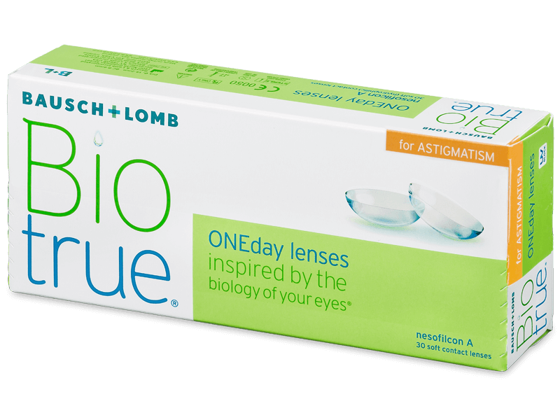 Biotrue ONEday for Astigmatism (30 čoček) - Torické kontaktní čočky