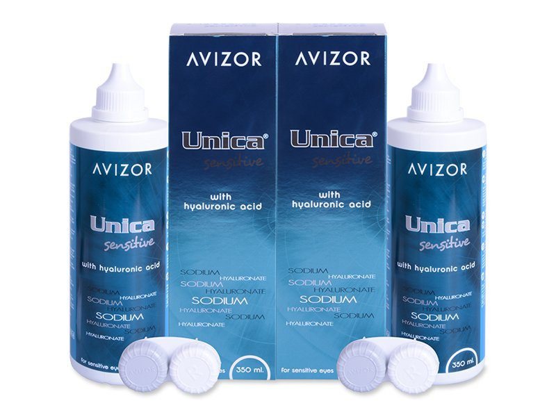 Roztok Avizor Unica Sensitive 2x 350 ml  - Výhodné dvojbalení roztoku