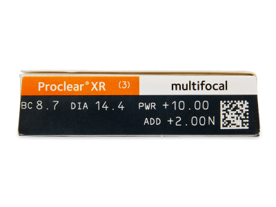 Proclear Multifocal XR (3 čočky) - Náhled parametrů čoček