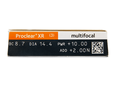 Proclear Multifocal XR (3 čočky) - Náhled parametrů čoček