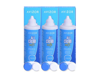 Roztok Avizor All Clean Soft 3x 350 ml 
