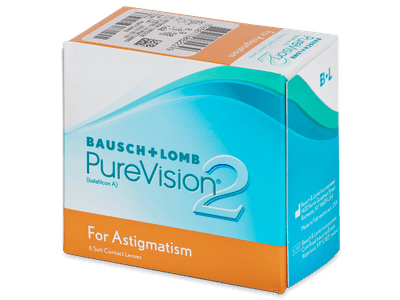 PureVision 2 for Astigmatism (6 čoček) - Torické kontaktní čočky