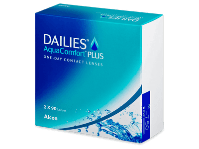 Dailies AquaComfort Plus (180 čoček) - Jednodenní kontaktní čočky