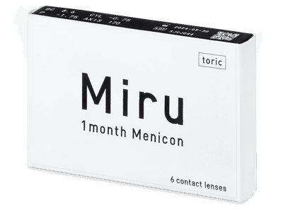 Miru 1month Menicon toric (6 čoček) - Torické kontaktní čočky