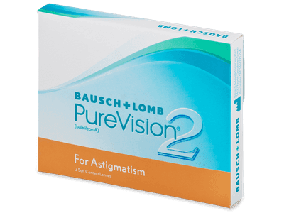 PureVision 2 for Astigmatism (3 čočky) - Torické kontaktní čočky