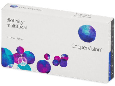 Biofinity Multifocal (6 čoček) - Multifokální kontaktní čočky