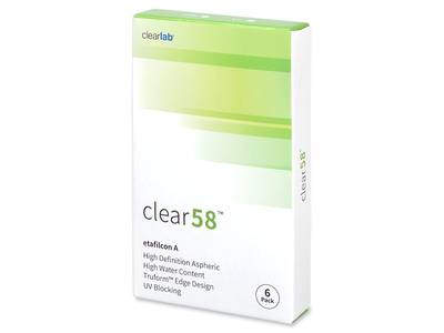 Clear 58 (6 čoček) - Předchozí design