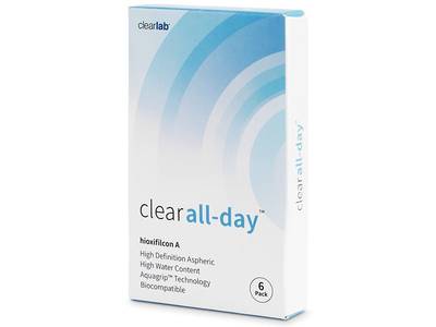 Clear All-Day (6 čoček) - Měsíční kontaktní čočky