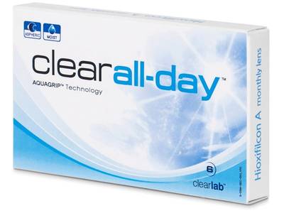 Clear All-Day (6 čoček) - Měsíční kontaktní čočky