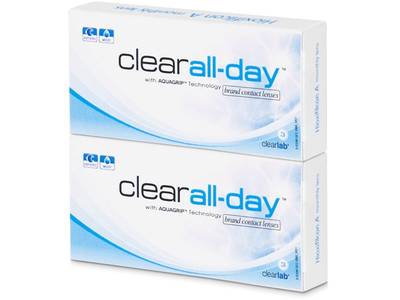 Clear All-Day (6 čoček) - Měsíční kontaktní čočky