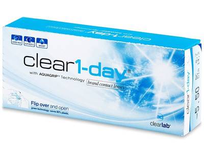 Clear 1-Day (30 čoček) - Jednodenní kontaktní čočky