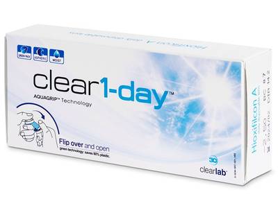 Clear 1-Day (30 čoček) - Jednodenní kontaktní čočky