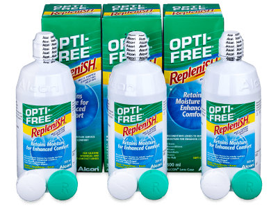 Roztok Opti-Free RepleniSH 3 x 300ml  - Economy 3-pack 