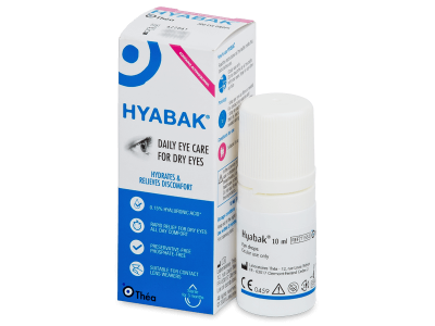Oční kapky Hyabak 10 ml - Předchozí design