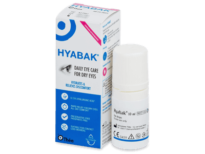 Oční kapky Hyabak 10 ml