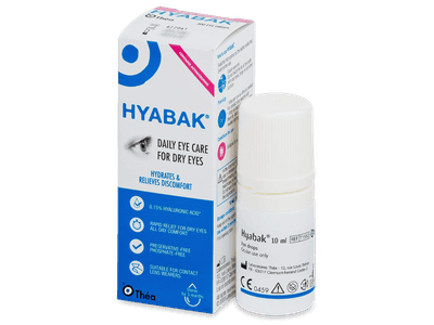 Oční kapky Hyabak 10 ml - Předchozí design