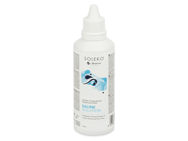 Oplachovací roztok Saline 100 ml - Čisticí roztok