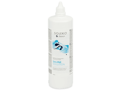 Oplachovací roztok Saline 500 ml - Čisticí roztok