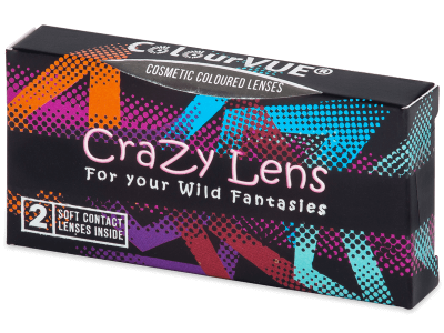 ColourVUE Crazy Lens - Mangekyu - nedioptrické (2 čočky) - Produkt je dostupný také v této variantě balení