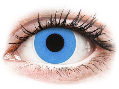 ColourVUE Crazy Lens - Sky Blue - nedioptrické (2 čočky) - Barevné kontaktní čočky