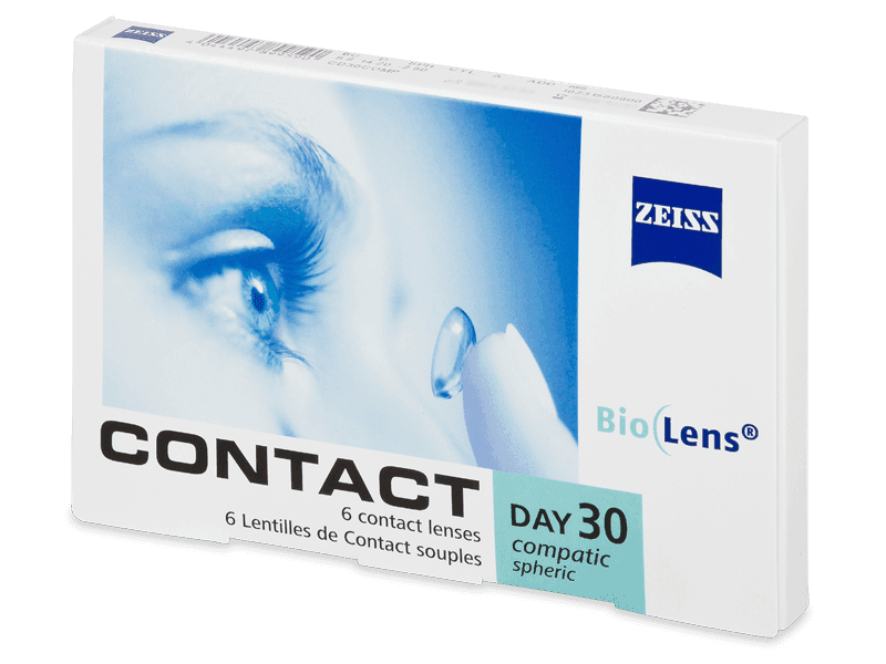Carl Zeiss Contact Day 30 Compatic (6 čoček) - Měsíční kontaktní čočky