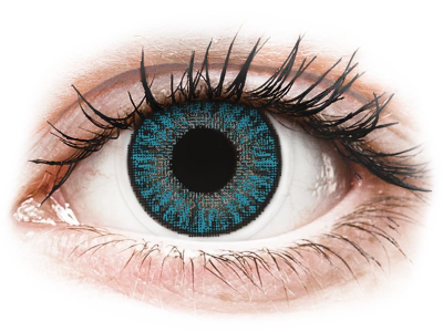 TopVue Color - Blue - nedioptrické jednodenní (10 čoček) - Barevné kontaktní čočky