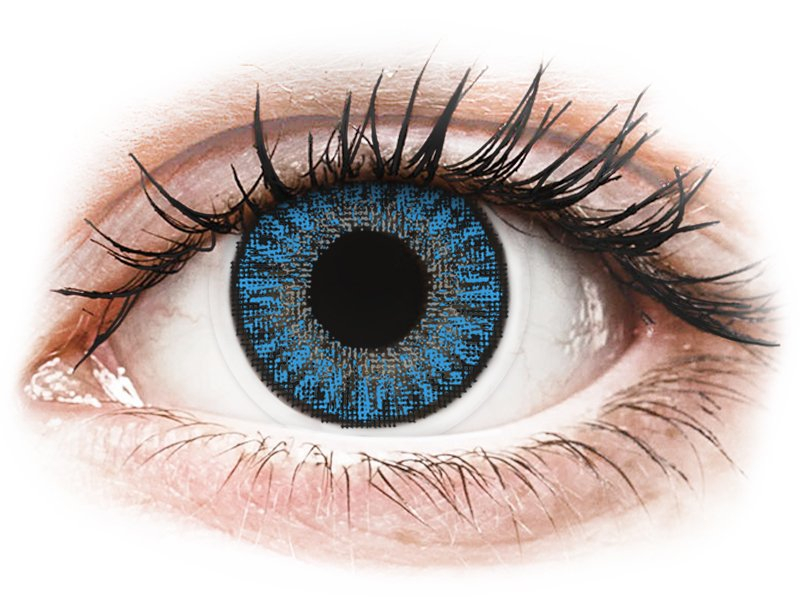 TopVue Color - Sapphire Blue - dioptrické jednodenní (10 čoček) - Barevné kontaktní čočky