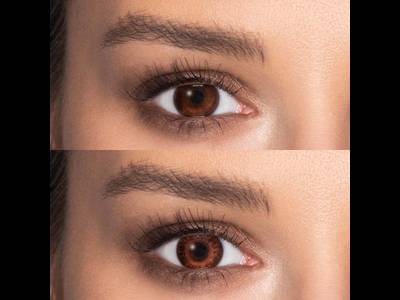 TopVue Color - Brown - nedioptrické (2 čočky)