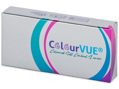 ColourVUE Glamour Aqua - dioptrické (2 čočky) - Barevné kontaktní čočky
