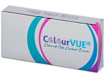 ColourVUE Glamour Aqua - dioptrické (2 čočky) - Barevné kontaktní čočky