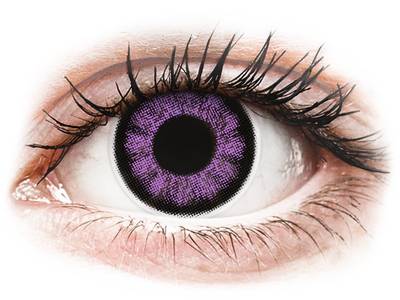 ColourVUE BigEyes Ultra Violet - nedioptrické (2 čočky) - Barevné kontaktní čočky