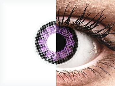 ColourVUE BigEyes Ultra Violet - nedioptrické (2 čočky)