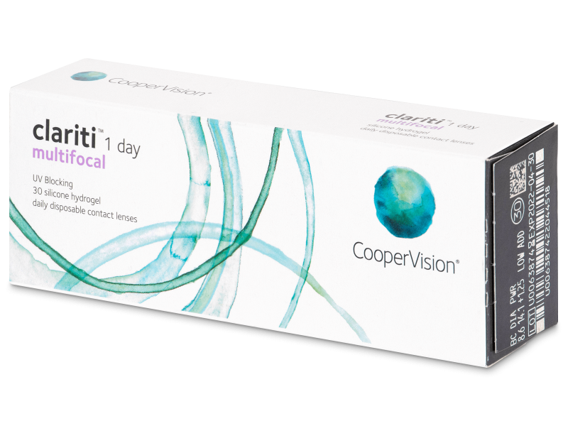 Clariti 1 day Multifocal (30 čoček) - Multifocal contact lenses