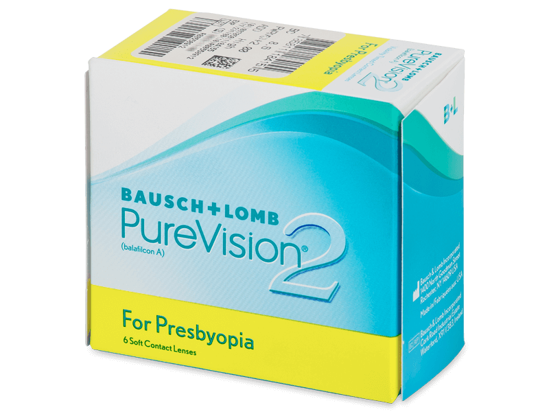 PureVision 2 for Presbyopia (6 čoček) - Multifokální kontaktní čočky