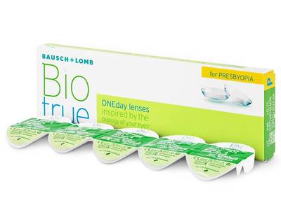 Biotrue ONEday for Presbyopia (5 čoček) - Multifokální kontaktní čočky