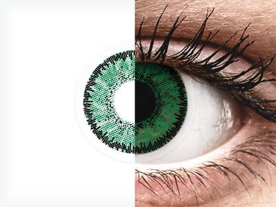 SofLens Natural Colors Emerald - nedioptrické (2 čočky)