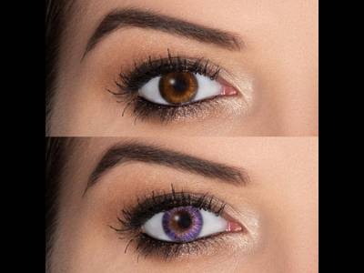 FreshLook ColorBlends Amethyst - dioptrické (2 čočky)