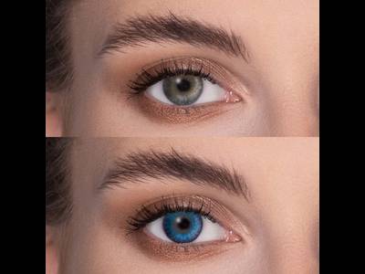 FreshLook ColorBlends Brilliant Blue - dioptrické (2 čočky)