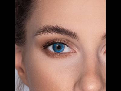 FreshLook ColorBlends Brilliant Blue - dioptrické (2 čočky)