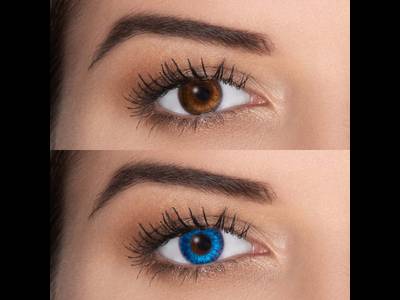 FreshLook ColorBlends Brilliant Blue - dioptrické (2 čočky)