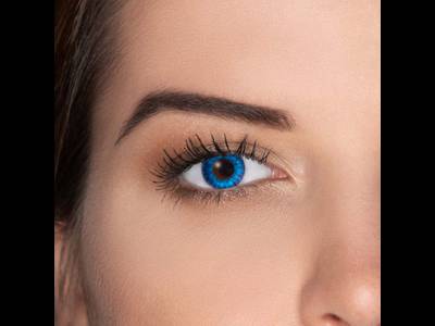 FreshLook ColorBlends Brilliant Blue - dioptrické (2 čočky)