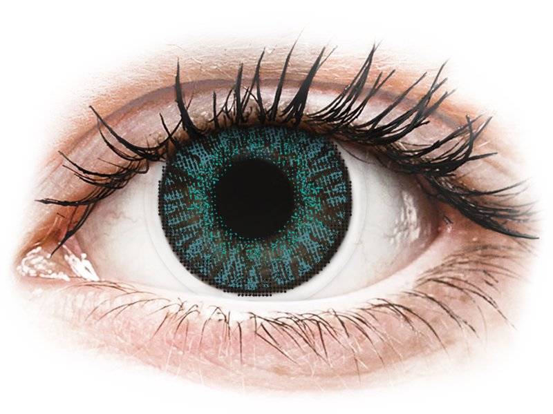 FreshLook ColorBlends Brilliant Blue - nedioptrické (2 čočky)