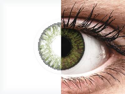 FreshLook ColorBlends Green - dioptrické (2 čočky)