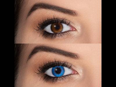 FreshLook ColorBlends True Sapphire - dioptrické (2 čočky)