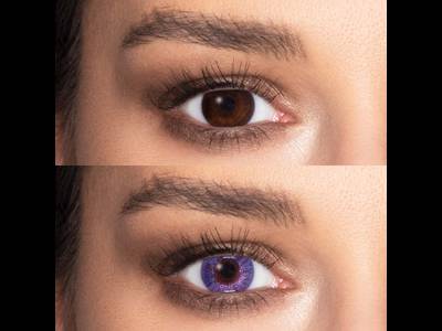 FreshLook Colors Violet - dioptrické (2 čočky)