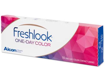 FreshLook One Day Color Blue - dioptrické (10 čoček)