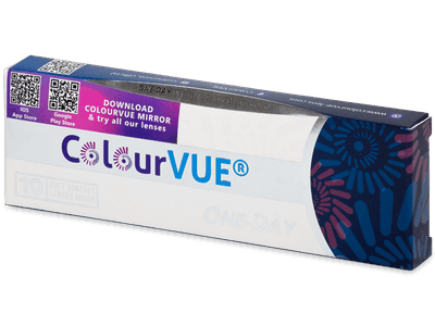 ColourVue One Day TruBlends Hazel - dioptrické (10 čoček) - Produkt je dostupný také v této variantě balení